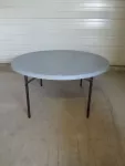 Table ronde 150cm ( 8 personnes)
